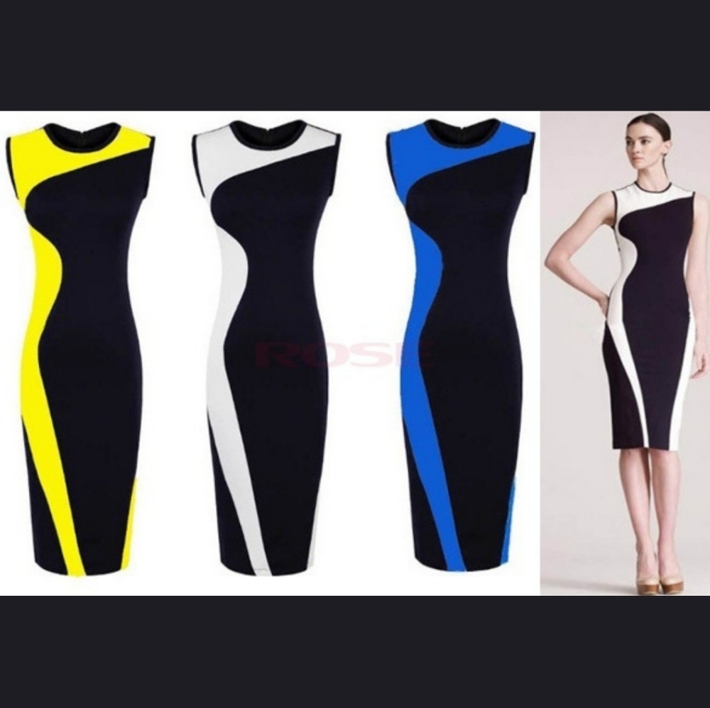 Bodycon pencil dress, Size L - Picture 4 of 7